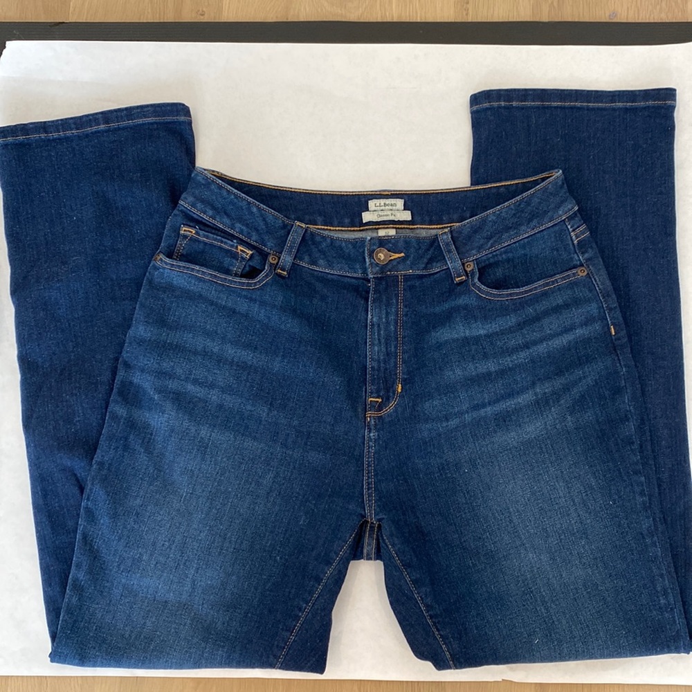 LL Bean Classic Fit Jeans- size 12